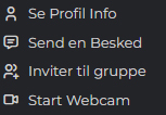 Ny Funktion - Private Gruppe rum.